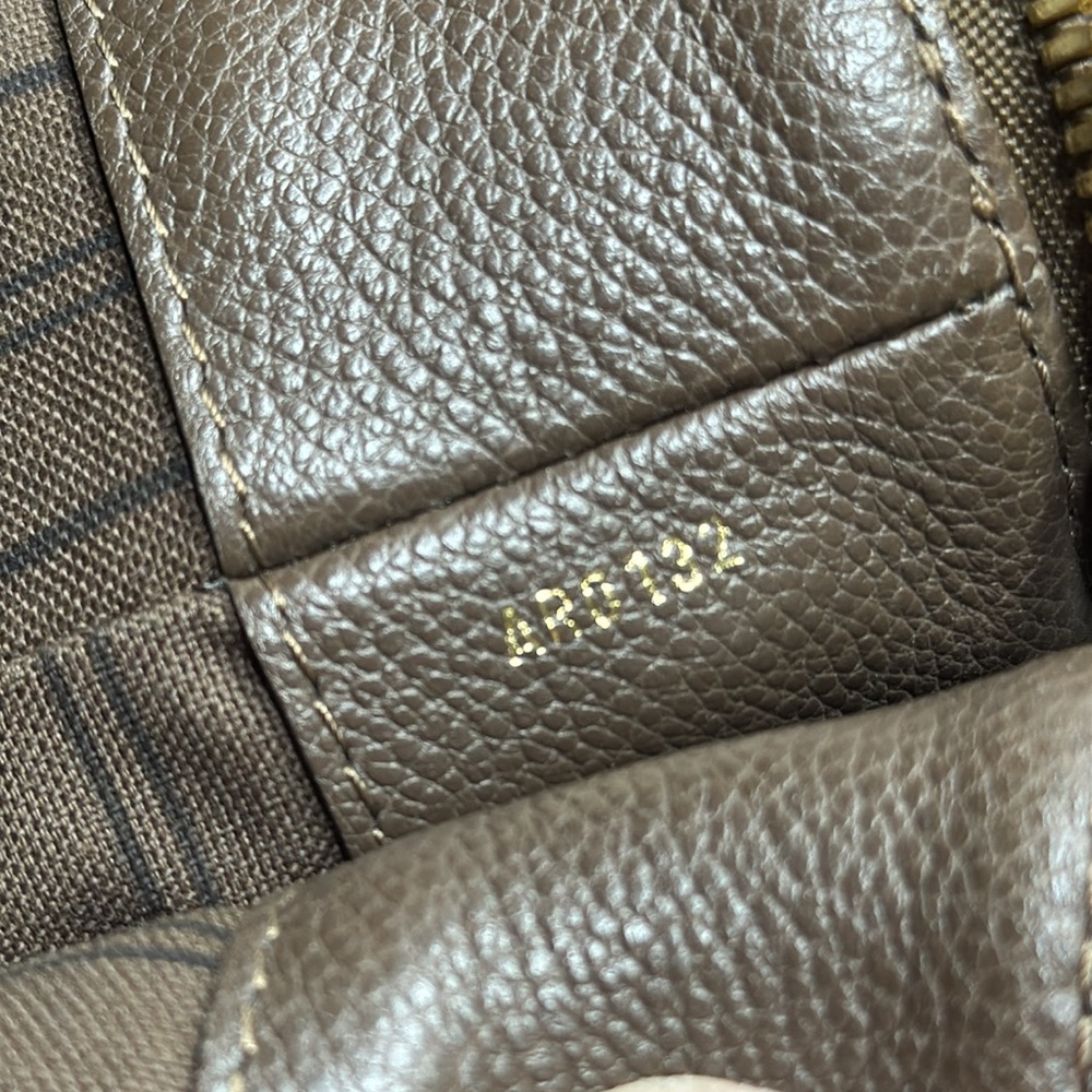 LOUIS VUITTON CHOCOLAT MONOGRAM EMPREINTE LEATHER AUDACIEUSE PM BAG - Picture 14 of 16